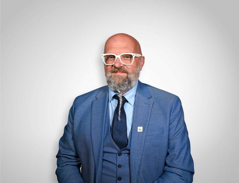 Portraitfoto von Johann J. Gruber