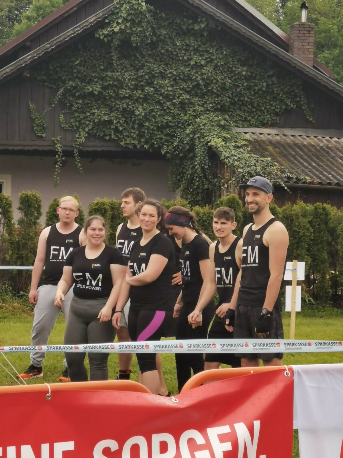 Team Fokus Mensch an der Startlinie