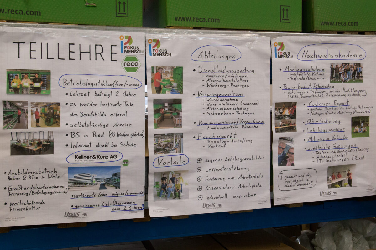 Teillehre Programm Vorstellung