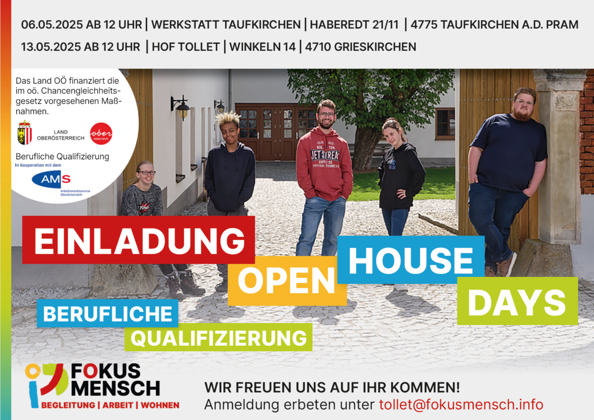 Einladungskarte mit Text